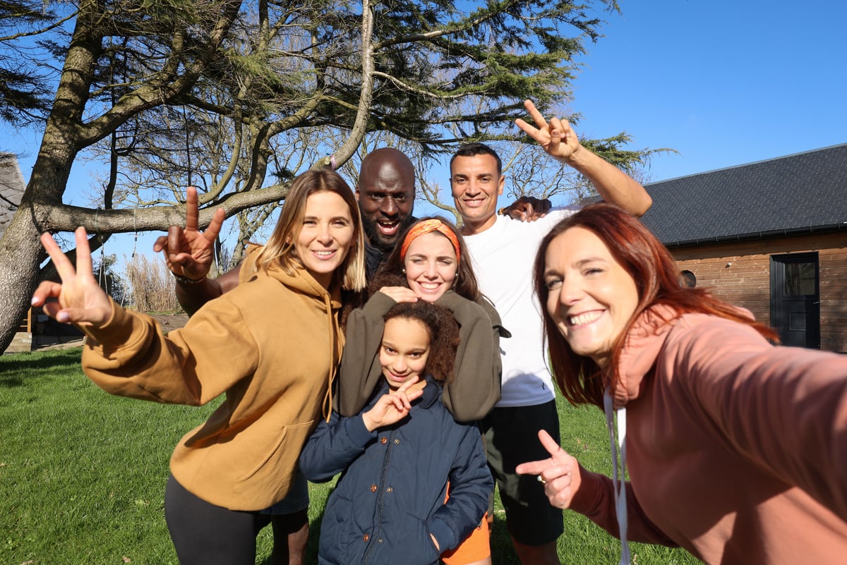 Sports Fandom UGC Selfie of Friends Outdoors